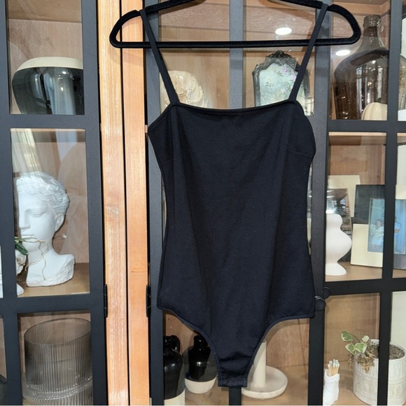 Intimately Free People square neck bodysuit sculpting stretchy sleeveless tank - Picture 1 of 5